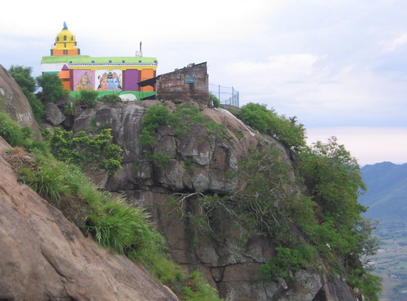 The temple on the mountain top